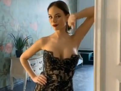 грудь Яны Кошкиной