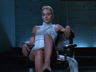 Пизда Шерон Стоун в фильме Основной инстинкт