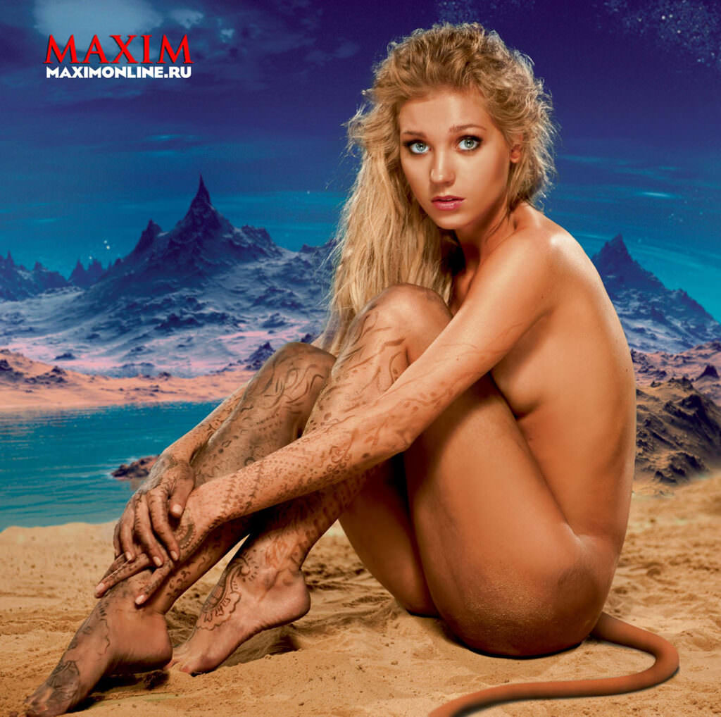 Сексуальная Кристина Асмус в журнале Maxim