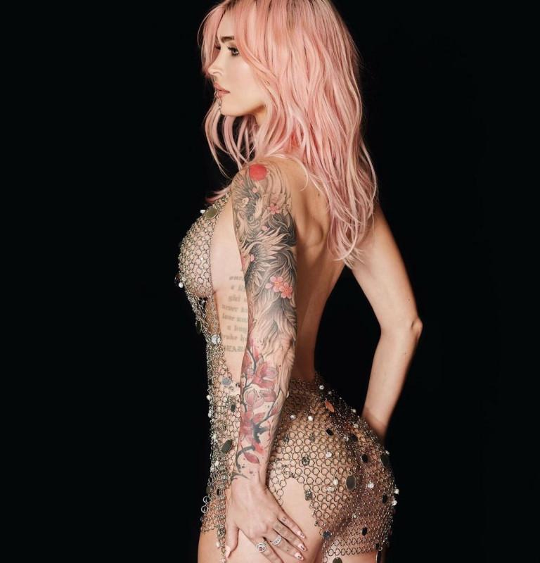 Меган Фокс в нижнем белье | Контент 18+