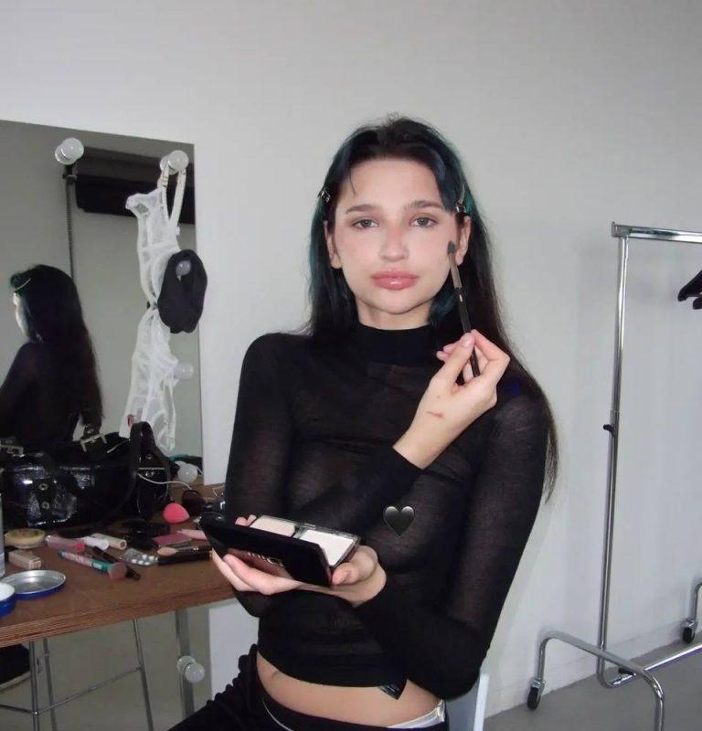 Лиза Анохина в нижнем белье | Скрытая съемка