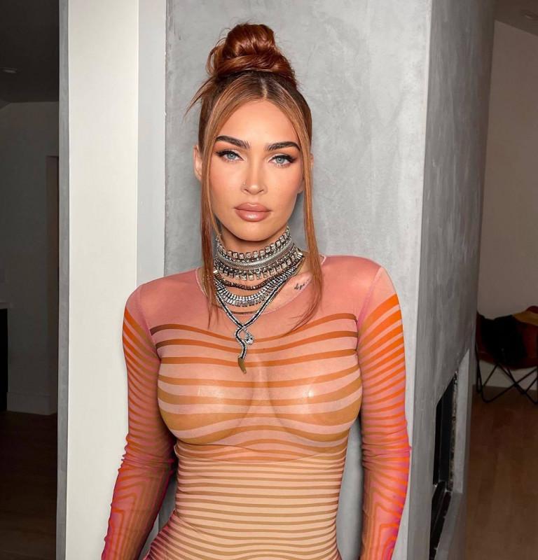 Меган Фокс в нижнем белье | Контент 18+